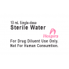 10 ML Sterile Water